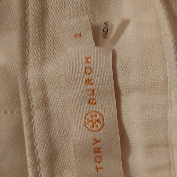 Tory Burch Embroidered pants SZ.2 - Picture 8 of 10